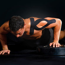 Load image into Gallery viewer, AEROTAPE Black Kinesiology Pro Sports Tape 5cm x 5m
