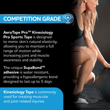 Load image into Gallery viewer, AEROTAPE Tan Kinesiology Pro Sports Tape 5cm x 5m
