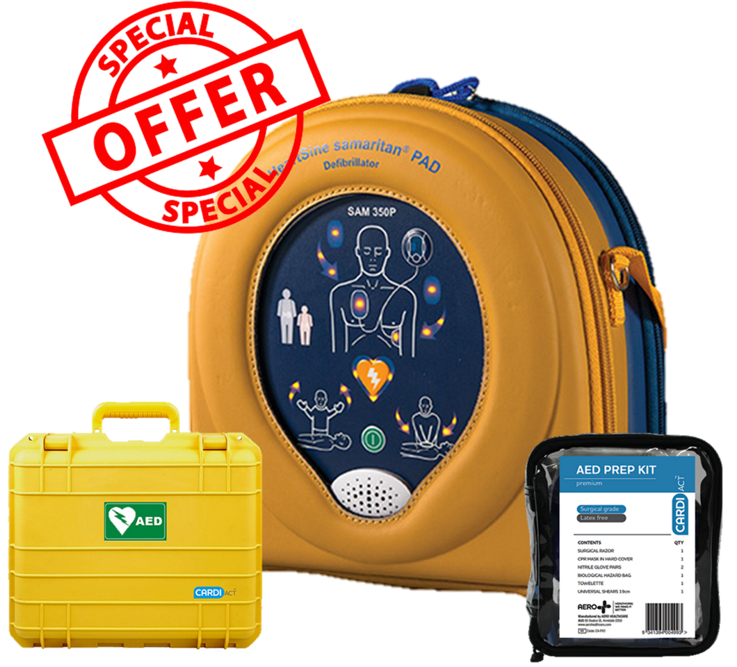 HeartSine samaritan PAD 350P Defibrillator 