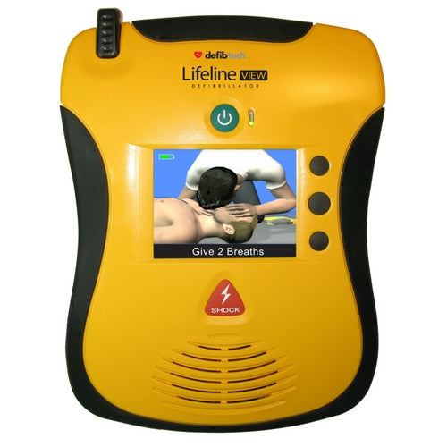 Defibtech Defibrillator AED VIEW W/ Video Screen - 4 Yr Battery