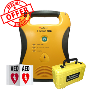 Defibtech Fully Automatic Defibrillator AED "Waterproof Bundle"