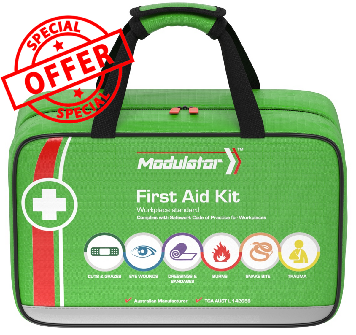 Modulator 4 Series First aid kit soft pack Provide First Aid Gold Coast